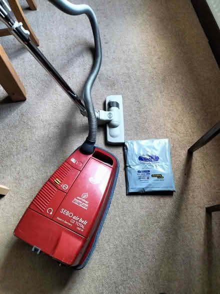 Photo of free Sebo 'air belt' Vacuum Cleaner (Edgiock B96) #1