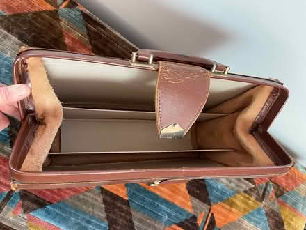 Photo of free Leather briefcase (Sevenoaks, near Station) #2