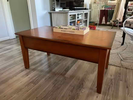 Photo of free Adjustable coffee table (NW Littleton / SW Lakewood) #1