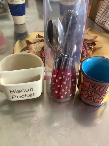 Photo of free 2 Mugs and partial cutlery set (NW2) #2