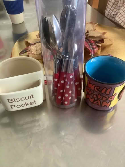 Photo of free 2 Mugs and partial cutlery set (NW2) #1