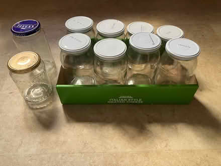 Photo of free Large glass jars (for pickling?) (Blockley GL56) #1