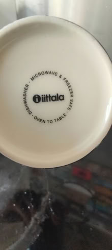 Photo of free Iittala folk style mug cracked (Lightpill GL5) #1
