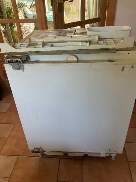 Photo of free Old but working under counter integrated fridge (New Milton BH25) #2
