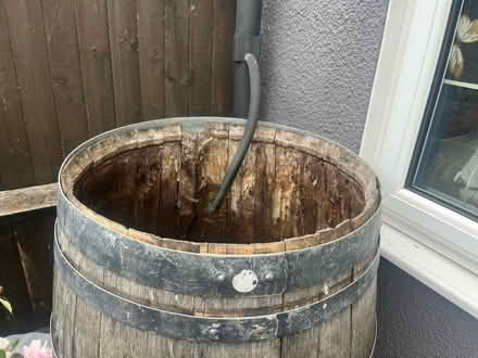 Photo of free Used oak whiskey barrel (Alton, Hants) #3