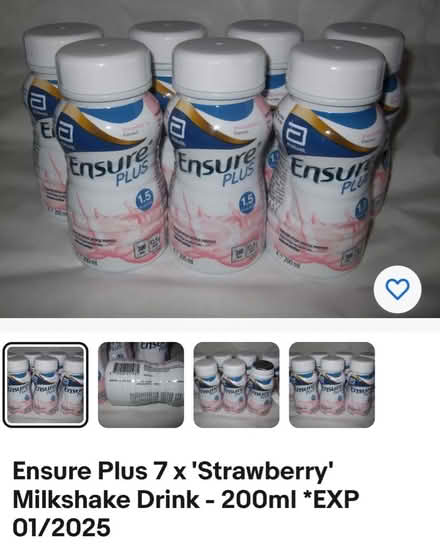 Photo of High calorie drinks like ensure (RG14 Newbury) #1