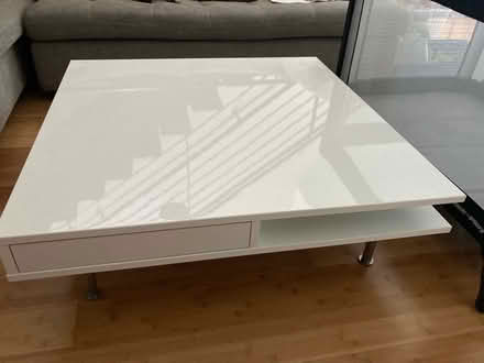 Photo of free White coffee table (Emeryville) #2