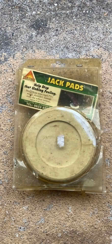 Photo of free Caravan Jack Pads (LE16 8) #1