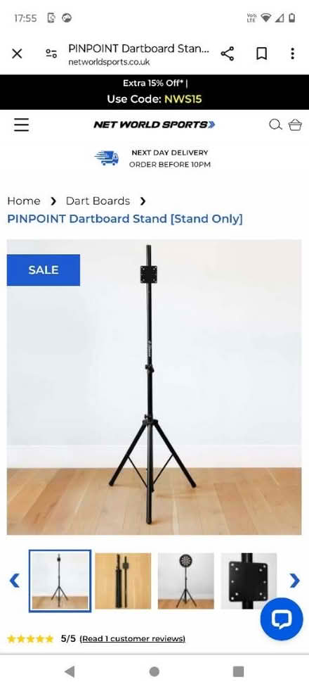 Photo of Dartboard stand (Norwich NR4) #1