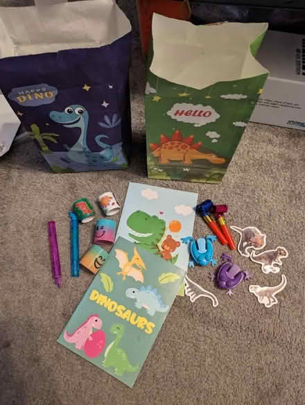 Photo of free Dinosaur themed party bags (Loughborough LE11) #1