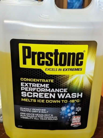 Photo of free 2L Prestone concentrate screen wash (no lid!) (Wokingham RG41) #1