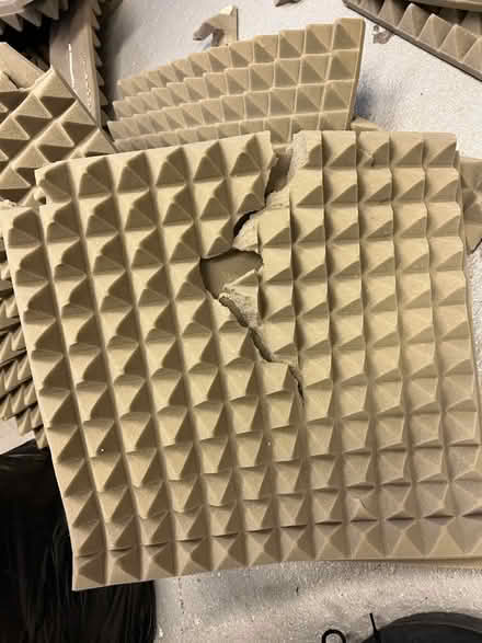 Photo of free Acoustic foam tiles for recording (Victoria dock road E16) #3
