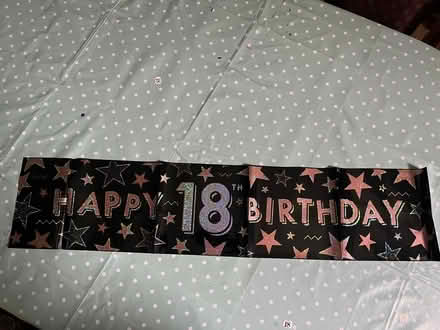 Photo of free 18th Birthday Banners (Blyth) #1