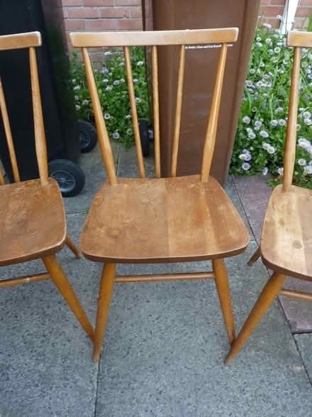 Photo of free Wooden kitchen chairs (Stockport SK4) #4