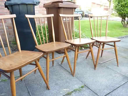 Photo of free Wooden kitchen chairs (Stockport SK4) #2