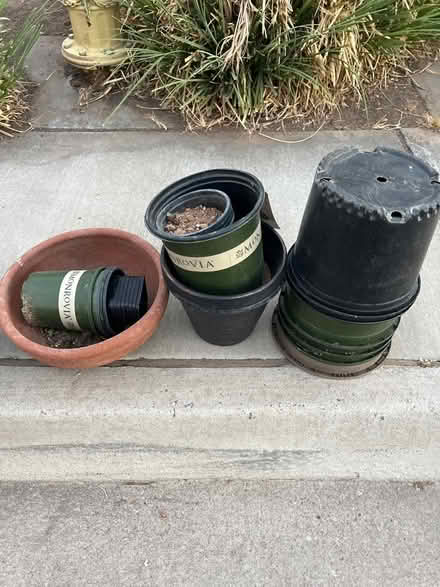 Photo of free About 30 plastic pots & 3 planters (Pennsylvania & Indian School) #2
