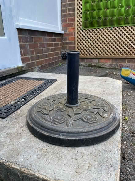 Photo of free Garden umbrella stand (Amersham HP7) #2