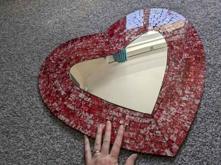 Photo of free Heart mirror (Longlevens, Gloucester) #2