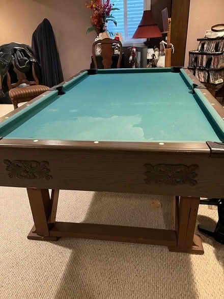 Photo of free Pool Table (Woodridge,Hobson &Woodridge dr) #1