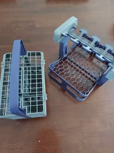 Photo of free Dishwasher cutlery & glass racks (Pyrford GU22) #1
