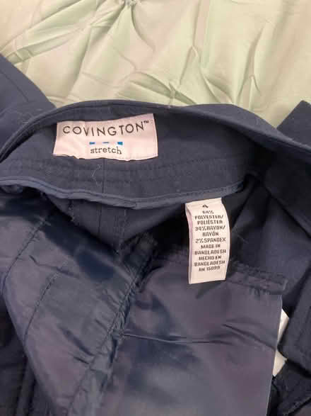 Photo of free Navy blue women’s suit (Hampton, Wythe) #3