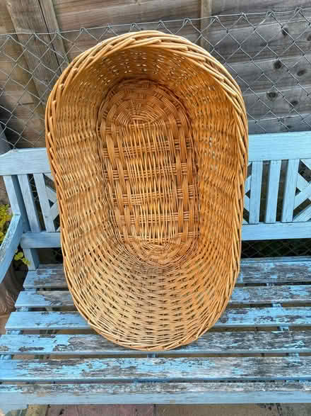 Photo of free Large wicker basket (Horsham) #1