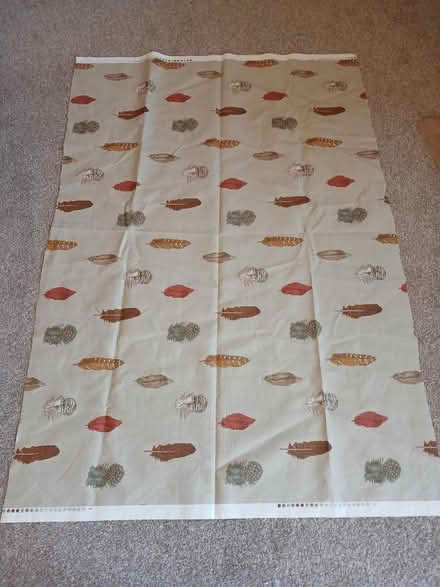Photo of free New left over fabric (Blue Anchor) #1