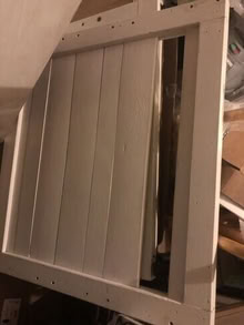 Photo of free White bed frame (THIS END UP furniture) (20841) #1