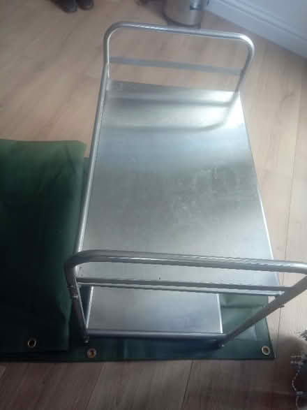 Photo of free Little metal table perfect for kitchen or as by a bed (Oxford OX1) #3