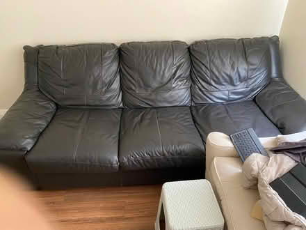 Photo of free Leather sofa (Hendon, NW4) #1