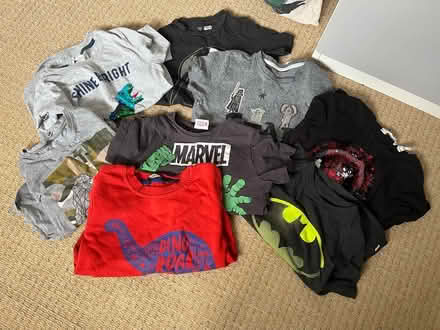Photo of free Selection of t shirts age 5,6,7 (Saltford.) #1