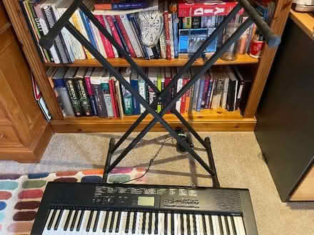 Photo of free Casio Electric Keyboard and stand (Cockerham LA2) #2