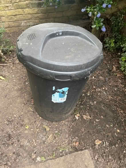 Photo of free Black bin (used) x2 (DA12) #1