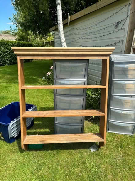 Photo of free Pine shelving / plate rack (SN7 Longcot) #1