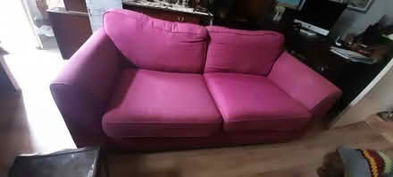 Photo of free Pink IKEA sofa (Chopwell NE17) #1