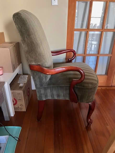 Photo of free Green chair (Fenway/Kenmore area)