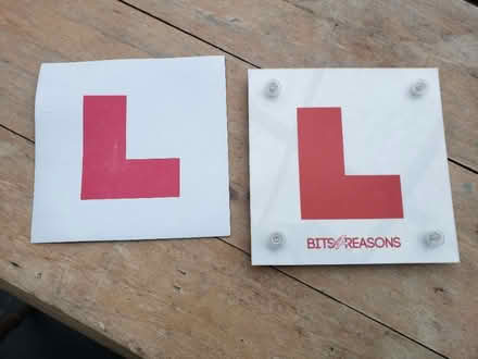 Photo of free L plates (Great Asby CA16) #1