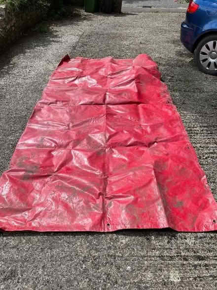 Photo of free Heavy duty tarp - approx 12 foot square (Radstock) #1
