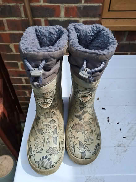 Photo of free Kids wellies size 10 insulated (OX25, Weston on the green) #1