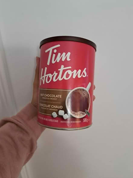 Photo of free Tim Hortons hot chocolate(unopened) (3985 Grand ParkDr. Mississauga) #1