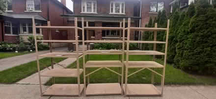 Photo of free Curb find: metal shelves (Bloor St W & Jane St) #2