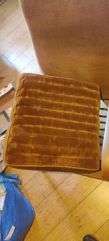 Photo of free 1970s wooden arm chair (Barnacle CV7) #2
