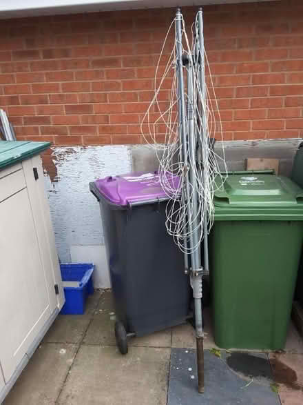 Photo of free rotary clothes line, 4 arm (The Rock TF3) #1