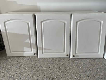 Photo of free Melamine cabinet (between Dascomb and Clark Road) #1