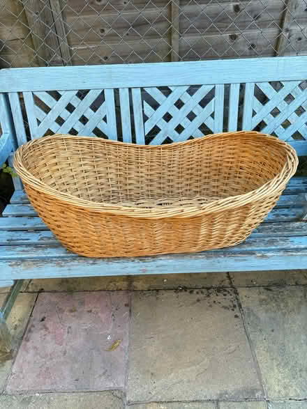 Photo of free Large wicker basket (Horsham) #2