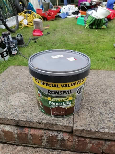 Photo of free Fence paint (Coatbridge) #2