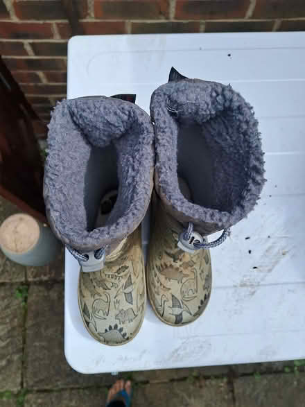 Photo of free Kids wellies size 10 insulated (OX25, Weston on the green) #2