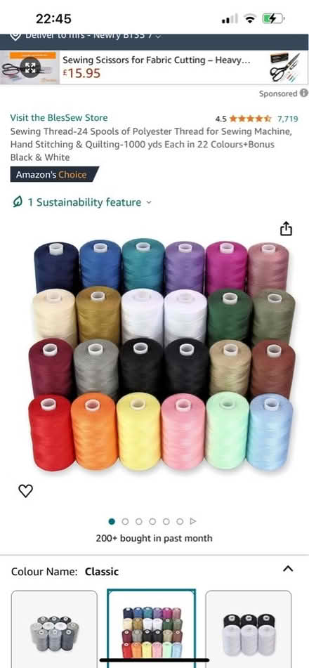 Photo of Sewing materials (Newry BT35) #2