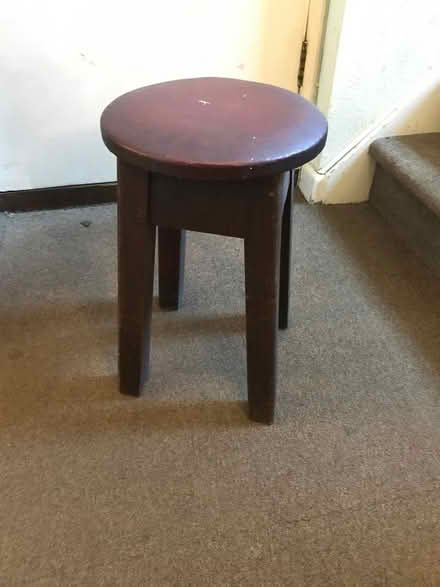 Photo of free small vintage stool - used as telephone stool in hall (New Milton BH25) #1