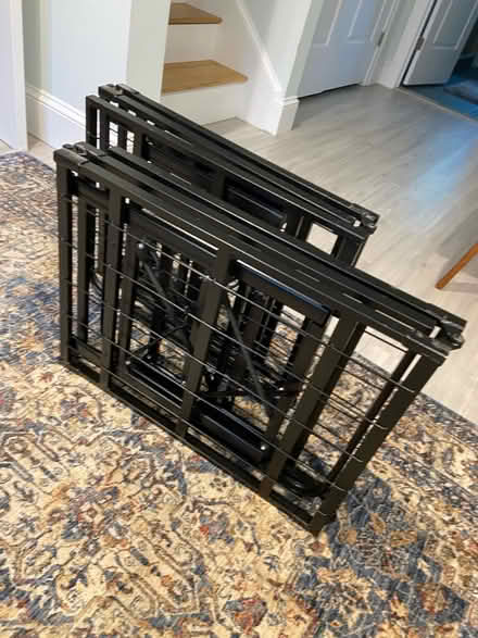 Photo of free Twin bed frame, folding (13 Pathwood Ave. Burlington) #1